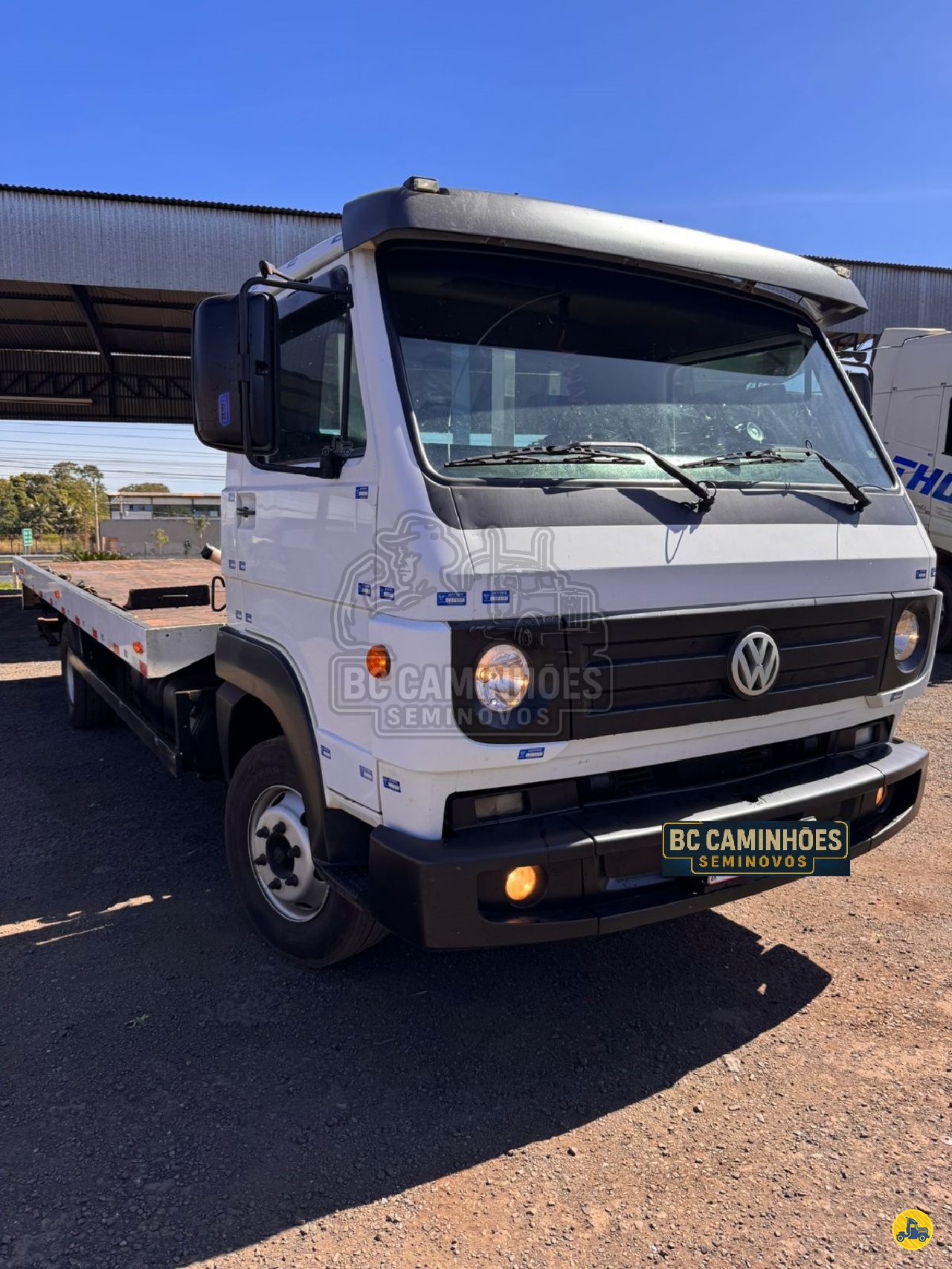 CAMINHAO VOLKSWAGEN VW 10160 Plataforma Guincho 3/4 4x2 BC Caminhões Seminovos RIBEIRAO PRETO SÃO PAULO SP